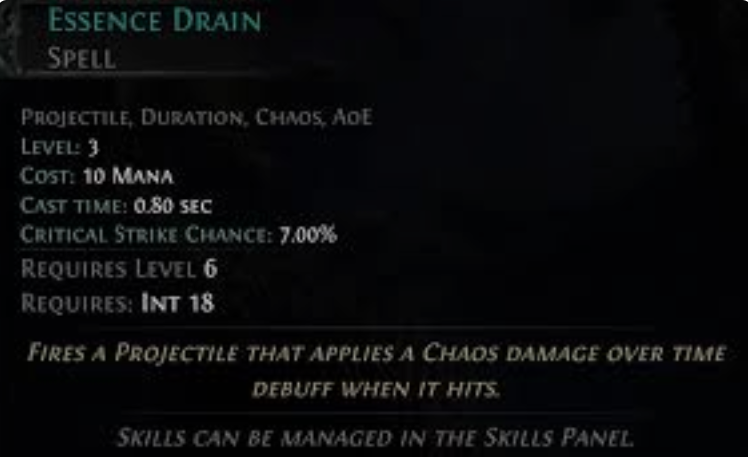 poe2 essence drain